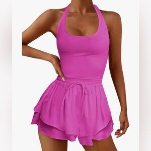 Magenta Romper size S